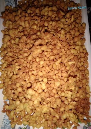 A picture of Besan ki boondi😋بیسن کی بوندی 😍.