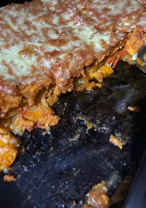 Una foto de Verduras gratinadas