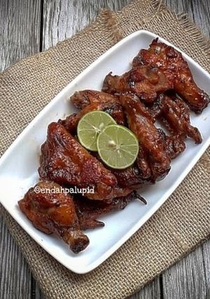Foto resep Spicy garlic chicken wings