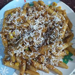 A picture of Red pasta.