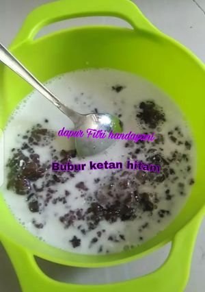 Foto resep Bubur ketan hitam lembut mudah dan praktis