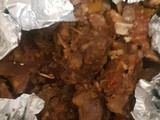 لحم روطى منكه برائحة الجمر