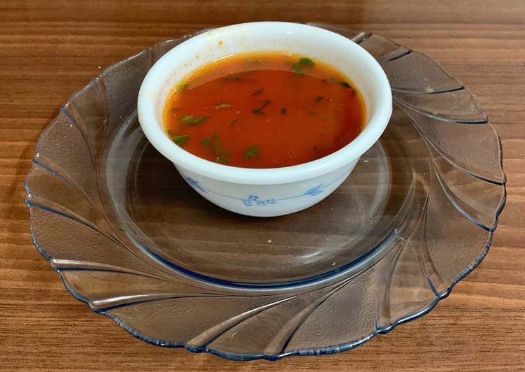 Recipe of Homemade Tomato basil soup