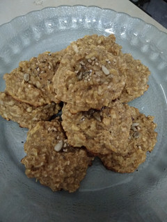 Una foto de Galletitas de manzana y avena saludables