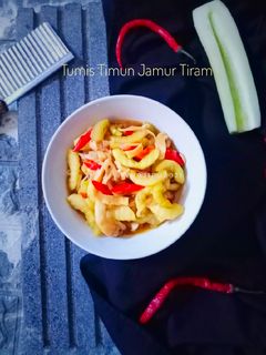 Foto resep Tumis Timun Jamur Tiram