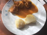 Una foto de conejo al estilo de la abuela
