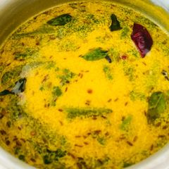 A picture of Fajeto (Mango pulp soup).