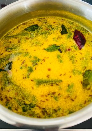 A picture of Fajeto (Mango pulp soup).