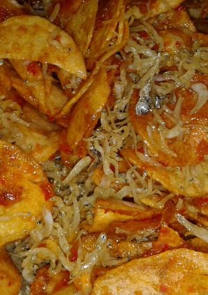 Foto resep Kentang + teri balado