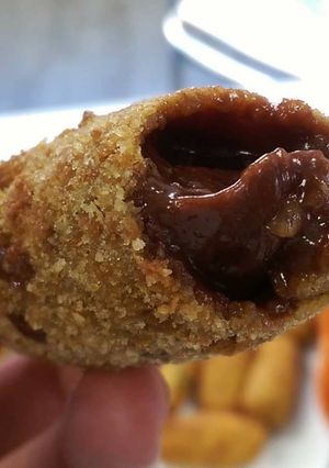 Una foto de Croquetas de chocolate para intolerantes a la lactosa 