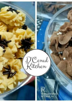 Foto resep Kue Semprit vanila&coklat