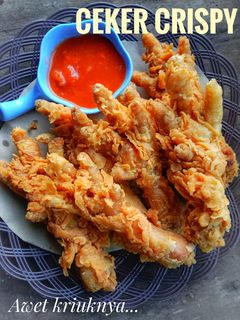 Foto resep Ceker Crispy awet kriuk