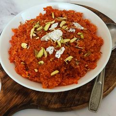 A picture of Gajar ka Halwa.