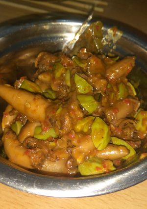 Foto resep Sambal Cumi Asin Telur
