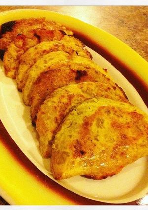 Una foto de Empanadas de plátano verde al horno
