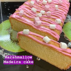 Amy’s Marshmallow Madeira Cake A picture of Amy’s Marshmallow Madeira Cake.