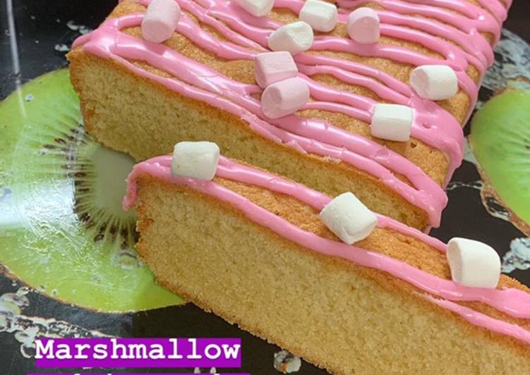 Simple Way to Prepare Speedy Amy’s Marshmallow Madeira Cake