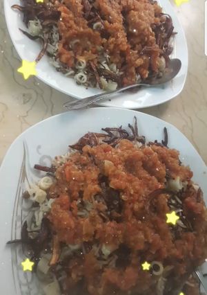 صورة لوصفة كشري