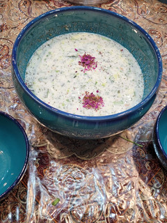 عکسی از دستور آب دوغ خیار