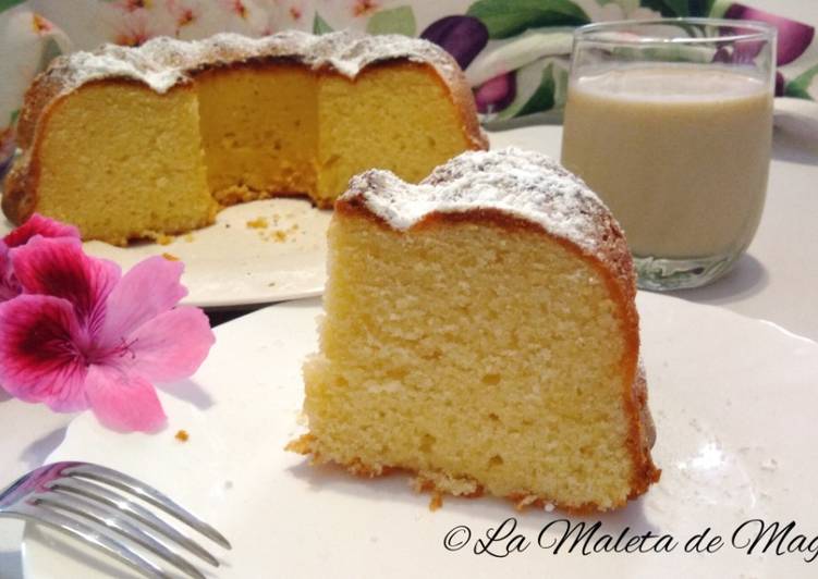 Bizcocho de queso con limón