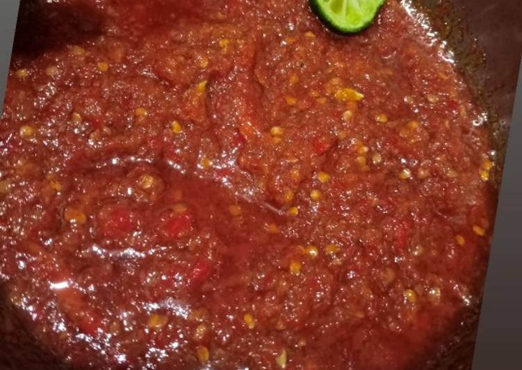 Cara Menyiapkan Sambel ayam bakar yang Wajib Dicoba