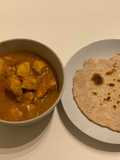 Chicken Tikka Masala (Curry di pollo) e Chapati