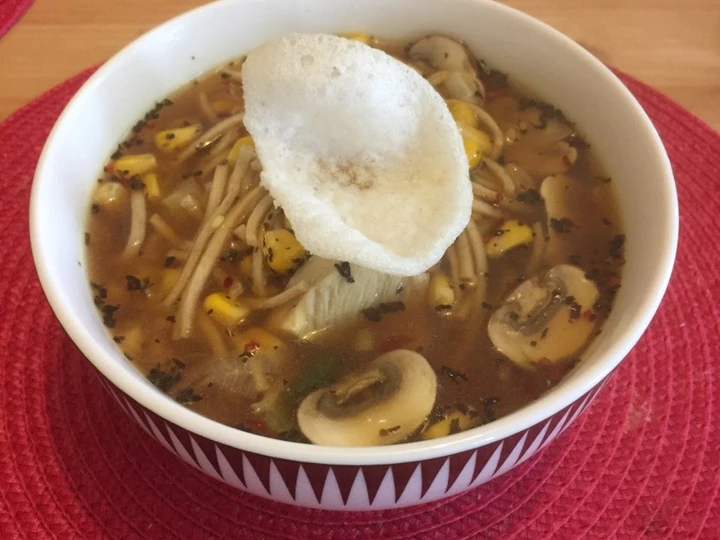 Recipe Chicken noodle soup the Delicious Tasty
