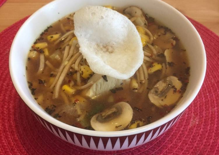 Recipe of Award-winning Chicken noodle soup