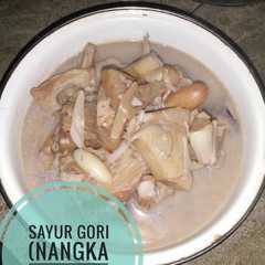 A picture of Sayur Gori (nangka muda).
