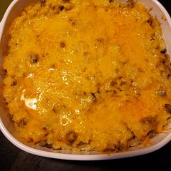 A picture of Sausage and Rice Casserole.