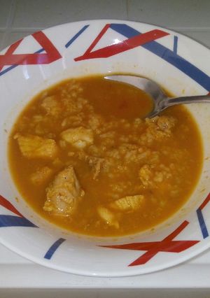 Una foto de Caldillo de puerco