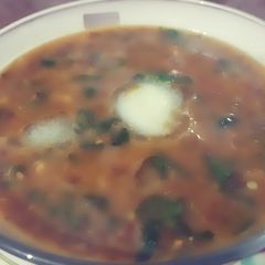 A picture of Moong dal tadka.