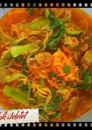 Foto resep Seblak campur pedas