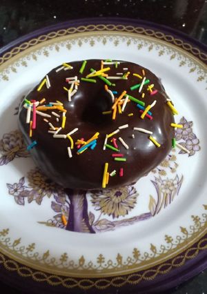 صورة لوصفة دوناتس على طريقة الشيف غفران كيالي 👌😋