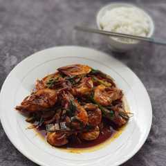 รูปของ Udang goreng mentega