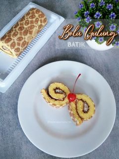 Foto resep Bolu Gulung Batik