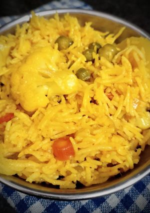 A picture of One Pot vegetable Pulao.