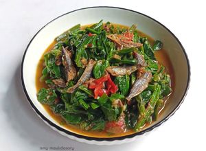 Foto resep Oseng Genjer Ikan Asin