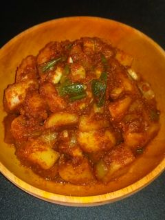 Foto resep Kkakdugi Radish Kimchi Lobak