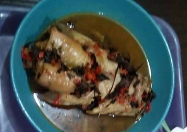 Cat fish head peppersoup