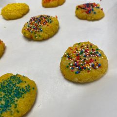 A picture of Easy microwave cookies ꈍᴗꈍ.