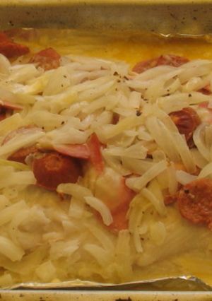 Una foto de Congrio al Horno (receta 100)