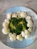 Boiled Broccoli or Cauliflower Salad
