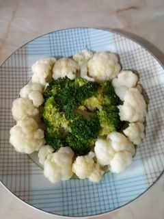 A picture of Boiled Broccoli or Cauliflower Salad.