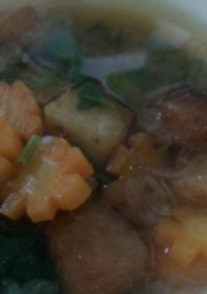 Foto resep Sup Ubi