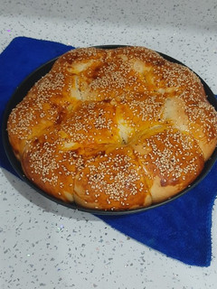عکسی از دستور نان حجیم لانه زنبوری