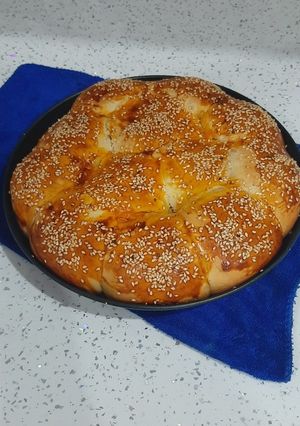 عکسی از دستور نان حجیم لانه زنبوری