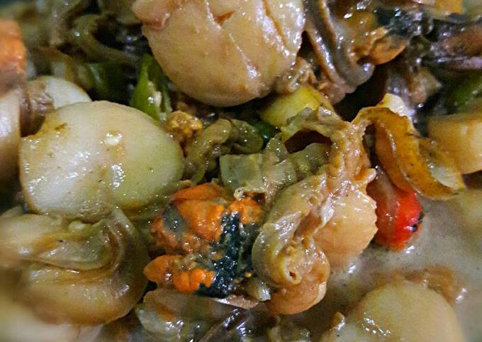Resep Kemudi Kapal Tumis Saus Tiram (Scallop with oyster sauce) oleh