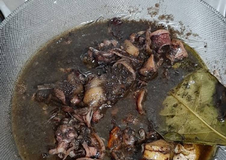 Resep Tumis cumi hitam simple yang Enak