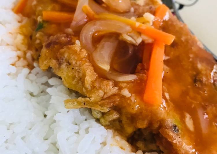 Resep Fuyunghai Ayam Sosis yang bikin betah